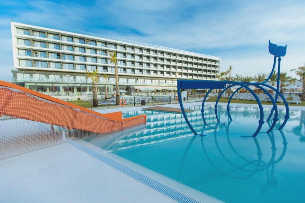Zwembad bij 30 Degrees Hotel Dos Playas, Puerto de Mazarrón